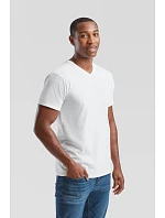 Fruit of the Loom Valueweight V-Neck T Tričko s výstřihem do V 16.1066 red Fruit of the Loom Valueweight V-Neck T Tričko s výstřihem do V 16.1066 red