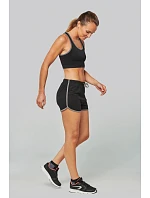 Kariban ProAct PA 1021 Dámské sportovní kalhoty 20.1021 grey heather/fluo pink