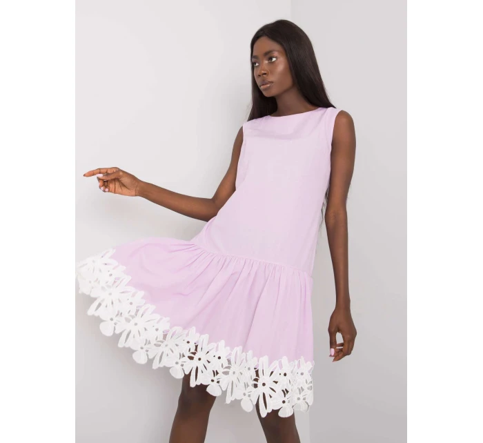 Šaty LK SK 506990.53 světle fialová