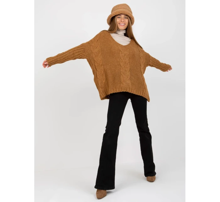 Dámský svetr TW SW BI M903 velbloudí