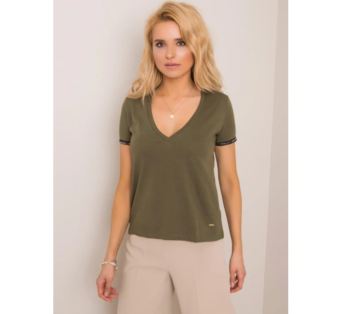 Tričko TW TS G 049.62P khaki