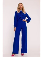 S420 Kombinéza s volánem - královská modř