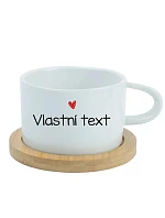 Vlastní text na keramický hrníček "MAKRONKA"