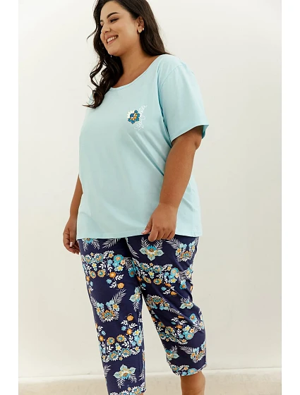Dámské pyžamo  kr/r 2XL3XL W25 model 20883236 - Taro