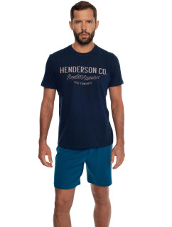 Pánské pyžamo 41286 Creed blue - HENDERSON