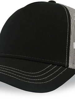 Rapper 5 panelová Trucker kšiltovka black/grey model 22478761 - Atlantis Headwear
