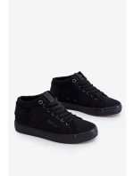 Dámské klasické vysoké tenisky Big Star model 21608907 Černé - Big Star Shoes Dámské klasické vysoké tenisky Big Star model 21608907 Černé - Big Star Shoes