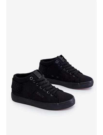 Dámské klasické vysoké tenisky Big Star model 21608907 Černé - Big Star Shoes Dámské klasické vysoké tenisky Big Star model 21608907 Černé - Big Star Shoes