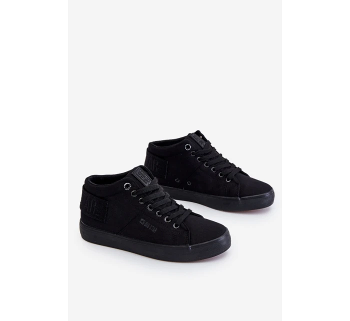 Dámské klasické vysoké tenisky Big Star model 21608907 Černé - Big Star Shoes Dámské klasické vysoké tenisky Big Star model 21608907 Černé - Big Star Shoes