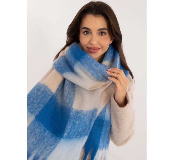 Šála AT SZ model 20527594 modrá - FPrice Šála AT SZ model 20527594 modrá - FPrice