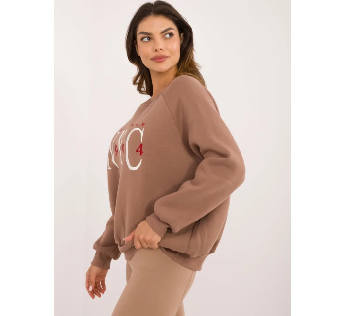 Bluza EM BL model 20493480 brązowy - FPrice Bluza EM BL model 20493480 brązowy - FPrice