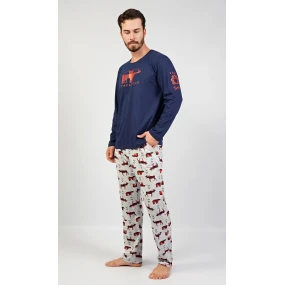 Pánské pyžamo dlouhé model 17787275 - Cool Comics