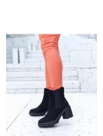 Boty na podpatku model 206546 Solea Boty na podpatku model 206546 Solea