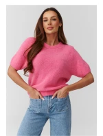 Svetr s krátkým rukávem  model 224084 Makadamia