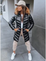 Dámská prošívaná bunda JASMIN černá FashionStreet TY2945 Dámská prošívaná bunda JASMIN černá FashionStreet TY2945