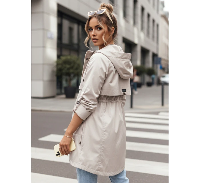 Dámská přechodná bunda parka MEROY šedá FashionStreet TY4287 Dámská přechodná bunda parka MEROY šedá FashionStreet TY4287