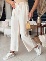 Dámské kalhoty do  ecru Dstreet model 21977051 - FashionStreet