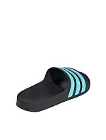 Adidas Adilette Aqua Slides dětské žabky černo-modré JS2497