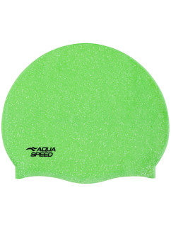 AQUA SPEED Plavecká čepice Reco Green Pattern 11
