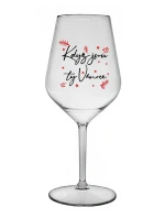 KDYŽ JSOU TY VÁNOCE - čirá nerozbitná sklenice na víno 470 ml KDYŽ JSOU TY VÁNOCE - čirá nerozbitná sklenice na víno 470 ml