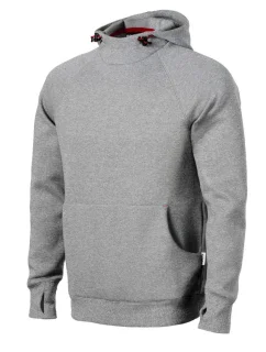 Vertex Hoodie mikina pánská tmavě šedý melír