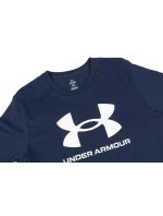 Pánské tričko 1382883 408 Tmavě modrá vzor - Under Armour