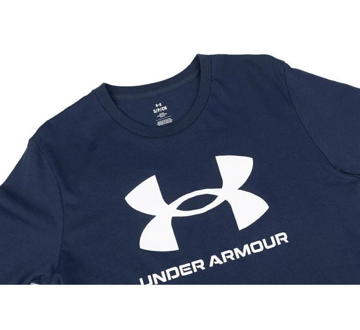 Pánské tričko 1382883 408 Tmavě modrá vzor - Under Armour