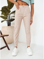 Dámské tepláky BRINAT beige FashionStreet UY2047 Dámské tepláky BRINAT beige FashionStreet UY2047