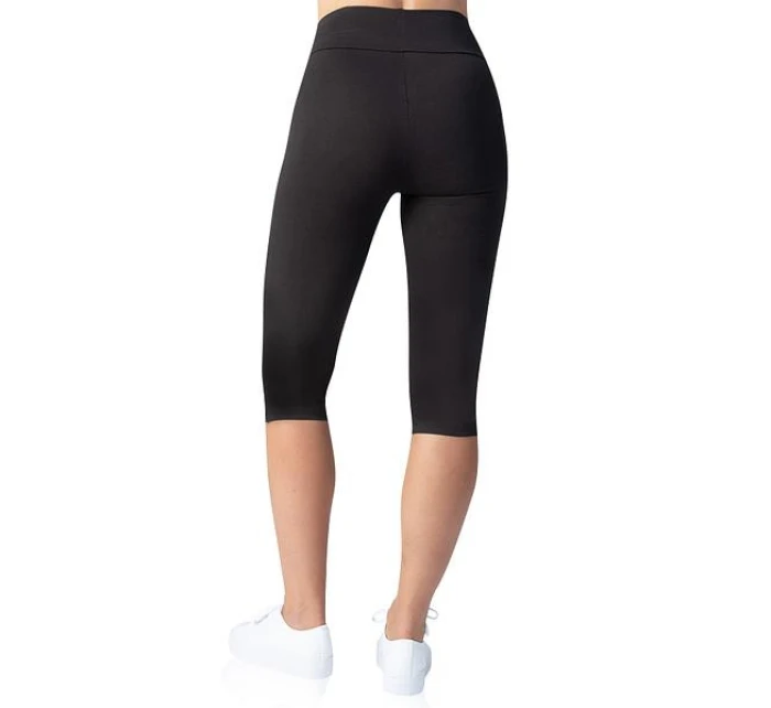 Dámské bavlněné capri RELAX & GO COTTON CAPRI - BELLINDA - černá