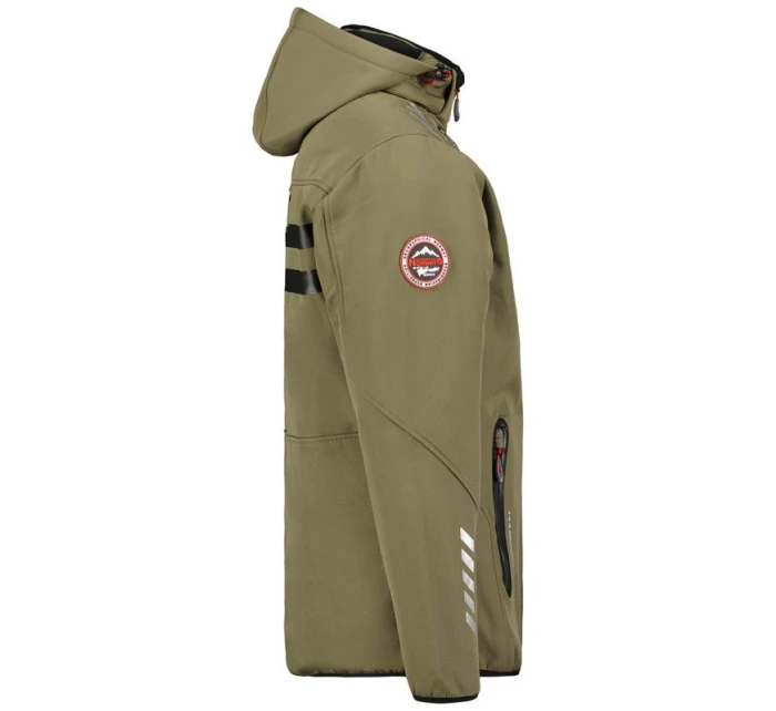 Geographical Norway Softshellová bunda Royaute DB 068 M WY1997H/GN-Kaki / Black
