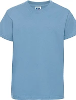 Russell Athletic 180B Dětské tričko z těžké bavlny "Authentic" 10.180B sky