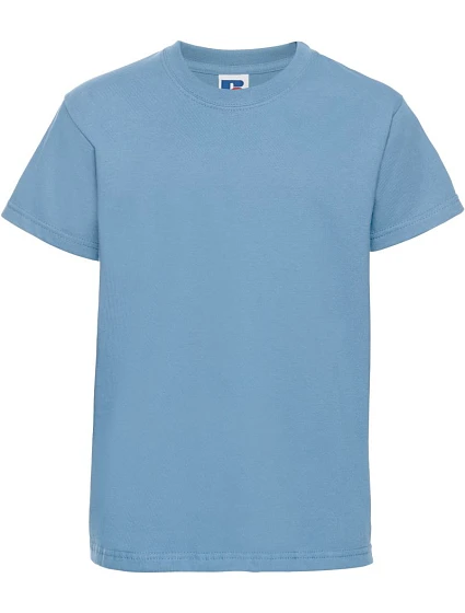 Russell Athletic 180B Dětské tričko z těžké bavlny "Authentic" 10.180B sky Russell Athletic 180B Dětské tričko z těžké bavlny "Authentic" 10.180B sky