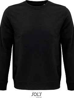 SOL'S Comet Unisex mikina z bio bavlny 25.3574 black