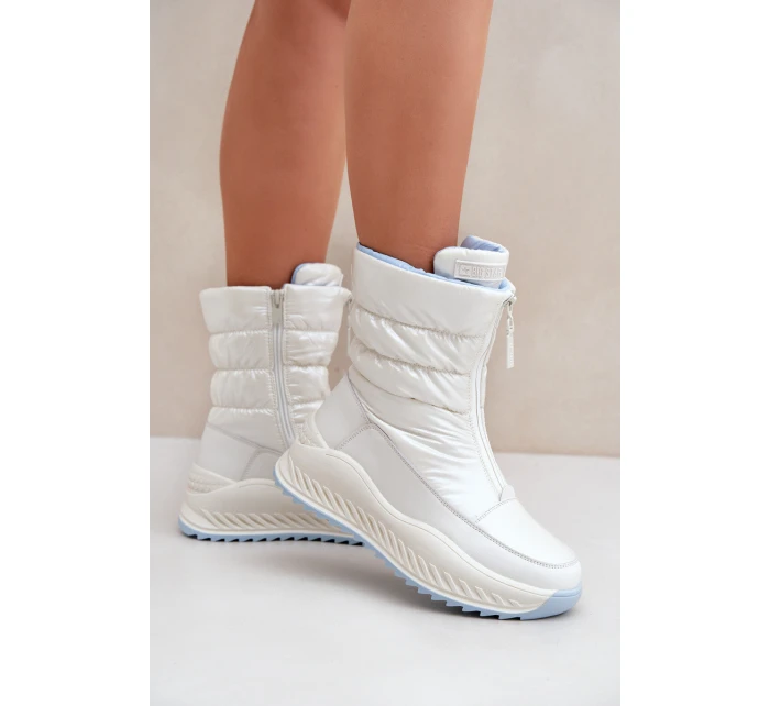 Dámské Sněhule Big Star model 21680182 Bílé - Big Star Shoes Dámské Sněhule Big Star model 21680182 Bílé - Big Star Shoes