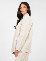 Marynarka IT MA model 21960604 jasny beżowy - FPrice