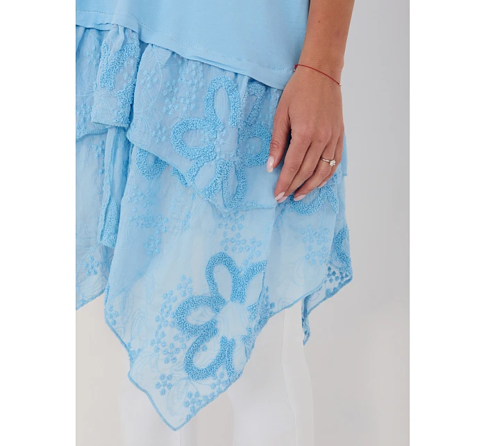 Bluzka IT SK model 22089447 jasny niebieski - FPrice