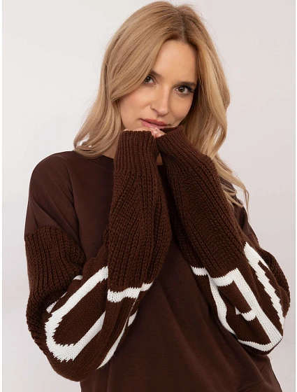 Bluza MI BL model 20608951 brązowy - FPrice Bluza MI BL model 20608951 brązowy - FPrice