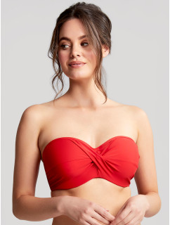 Vrchní díl plavek Swimwear Anya Riva Bandeau Bikini fiery red SW1303