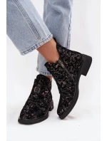 Boty na podpatku model 219566 Step in style Boty na podpatku model 219566 Step in style