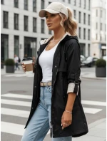 Dámská přechodná bunda parka černá Dstreet model 21975202 - FashionStreet