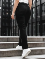 Dámské široké džíny DELUSSIA black FashionStreet UY2669