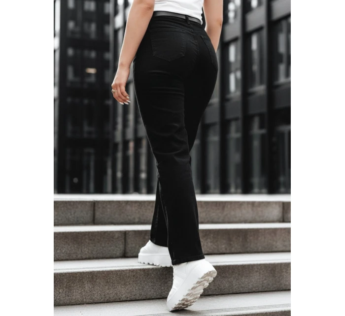 Dámské široké džíny DELUSSIA black FashionStreet UY2669