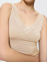 Feel of Modal Tank Top - YELLOW - TRIUMPH YELLOW - TRIUMPH