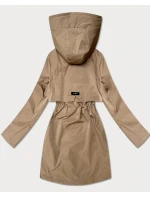 Dámská klasická bunda Goodlookin s podšívkou tmavě béžová (B2006-12)