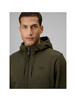 Pánská mikina 4F 4FRSS26TSWSM3106-30S na zip s kapucí
