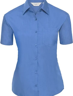 Popelínová halenka s krátkým rukávem 11. blue model 22475534 - Russell Athletic
