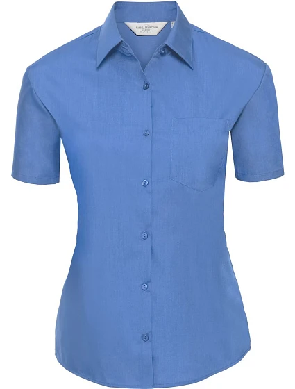 Russell Athletic 935F Popelínová halenka s krátkým rukávem 11.935F corporate blue Russell Athletic 935F Popelínová halenka s krátkým rukávem 11.935F corporate blue