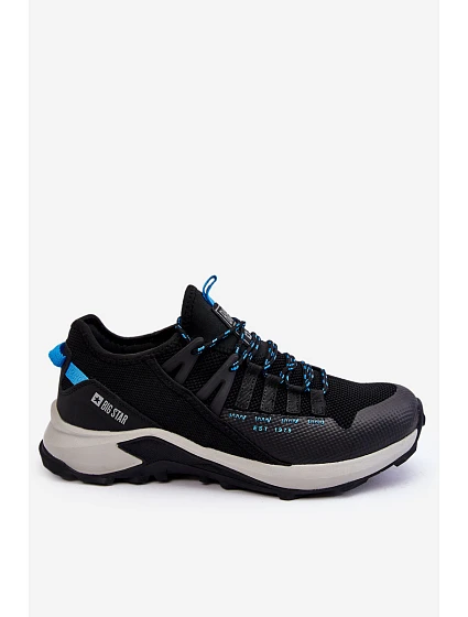 Pánská sportovní obuv Memory Foam System Big Star model 21610369 Černe - Big Star Shoes Pánská sportovní obuv Memory Foam System Big Star model 21610369 Černe - Big Star Shoes