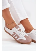 Dámské Kožené Tenisky Vinceza 79557 Bílá-Bežová Dámské Kožené Tenisky Vinceza 79557 Bílá-Bežová