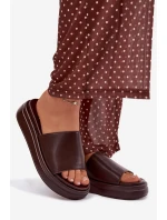 Dámské nazouváky na platformě model 21918992 - Boto